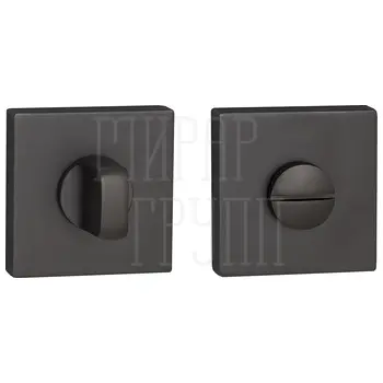 Завертка квадр. к ручкам Renz INBK 03 матовый черный никель