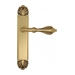 Дверная ручка Venezia "ANAFESTO" на планке PL87, французское золото 