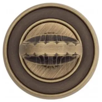 Фиксатор поворотный Venezia WC-4 D6 матовая бронза