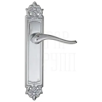 Дверная ручка Fratelli Cattini 'LAVERA' на планке PL96 полированный хром