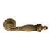 Дверная ручка на розетке Venezia 'OLIMPO' D1, матовая бронза