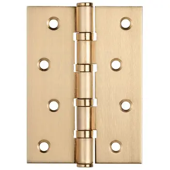 Петля Ajax (Аякс) универсальная IN4000U (4B/P 100x70x2) сатинированное золото