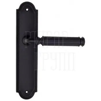 Дверная ручка Fratelli Cattini 'ENCIA' на планке PL248 черный