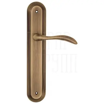 Дверная ручка Fratelli Cattini 'LUCCIA' на планке PL288 матовая бронза