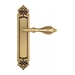 Дверная ручка Venezia "ANAFESTO" на планке PL96, французское золото