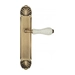 Дверная ручка Venezia "COLOSSEO" на планке PL87, матовая бронза