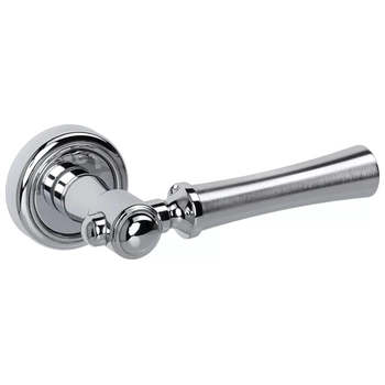 Дверная ручка Extreza 'DEZI' (Дези) 309 на круглой розетке R01 хром