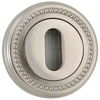 Накладка дверная под ключ буратино Extreza KEY R03 полированный никель