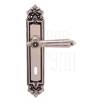 Дверная ручка на планке Melodia 246/229 'Nike' серебро 925 (key)