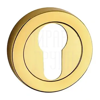 Накладки дверные под цилиндр Pasini 8 BFY (CYL) полированная латунь