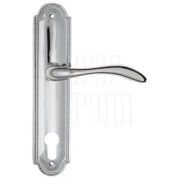 Дверная ручка Fratelli Cattini 'LUCCIA' на планке PL248 полированный хром (cyl)