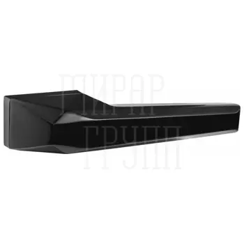 Дверные ручки Renz (Ренц) 'Бавено' INDH 316-01 на прямоуг. розетке черный