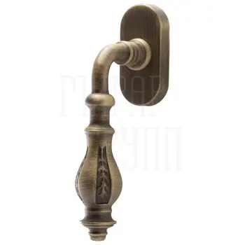 Ручка оконная Extreza 'Evita' (Эвита) 301 HW матовая бронза