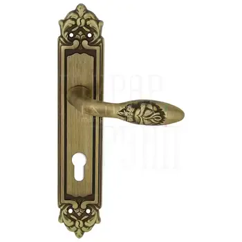 Дверная ручка Extreza "MIREL-ROSE" (Мирель-роуз) на планке PL02