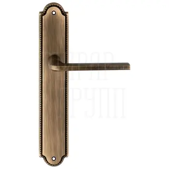 Дверная ручка Extreza 'TERNI' (Терни) 320 на планке PL03 матовая бронза