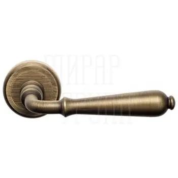 Дверная ручка на розетке Venezia 'CLASSIC' D1 матовая бронза
