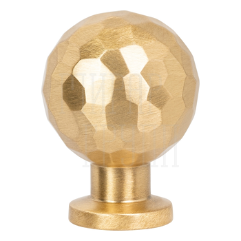 Мебельная ручка-кноб CORONA mod. '0044' 24x32 mm матовая латунь