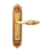Дверная ручка на планке Melodia 243/229 'Rosa', французское золото (wc)
