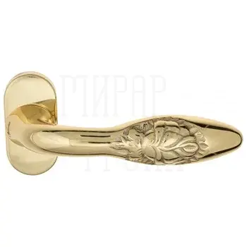 Дверная ручка для профильных дверей Venezia 'CASANOVA' EP полированная латунь