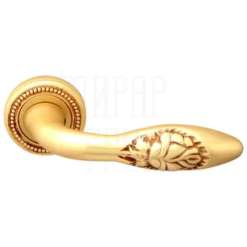Дверная ручка на розетке Melodia 243 L 'Rosa' французское золото