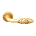 Дверная ручка на розетке Melodia 243 L "Rosa", французское золото