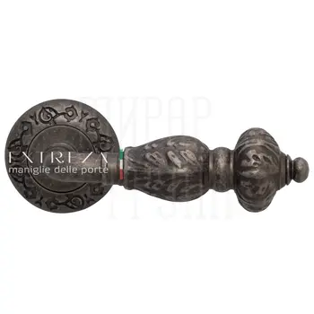 Дверная ручка Extreza 'Tesla' 315 R04 античное серебро