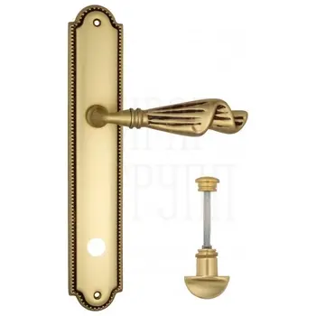 Дверная ручка Venezia 'Opera' на планке PL98 французское золото (wc)
