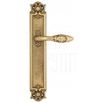 Дверная ручка Venezia 'CASANOVA' на планке PL97 французское золото
