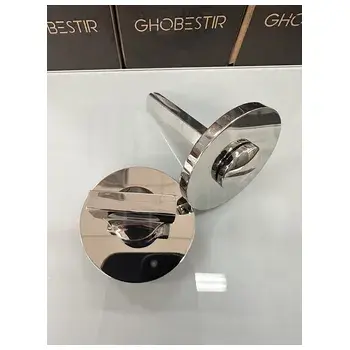 Дверная накладка сантехническая Ghobestir A858-1N полированный хром