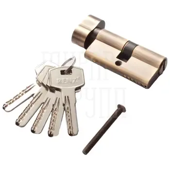 Цилиндр Renz 60 мм К-З, компьютерный ключ INCC 60-H