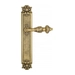 Дверная ручка Venezia "LUCRECIA" на планке PL97, французское золото