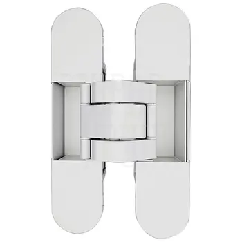 E30200.92.* AGB (АГБ) петля скрытая ECLIPSE 2.1 (4 накладки в комплекте), 60 кг белый