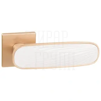 Ручка Punto (Пунто) раздельная K.EST.Q52.SHADE сатинированное золото