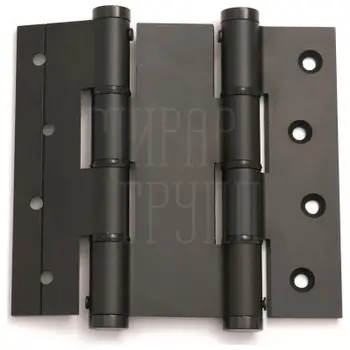 Двойная пружинная(барная) петля Justor 5414 120x133x4 черный