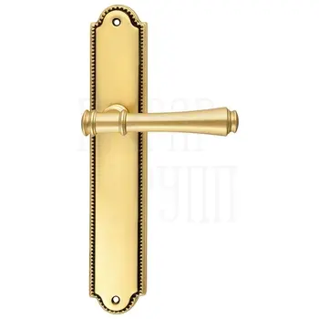 Дверная ручка Extreza 'PIERO' (Пиеро) 326 на планке PL03 французское золото
