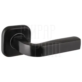 Дверная ручка на квадратной розетке Fuaro (Фуаро) 'TOR' XL черный