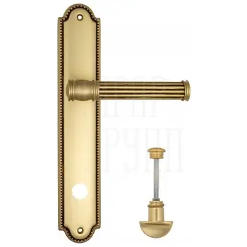 Дверная ручка Venezia 'IMPERO' на планке PL98 французское золото (wc)