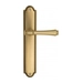 Дверная ручка Venezia "CALLISTO" на планке PL98, французское золото