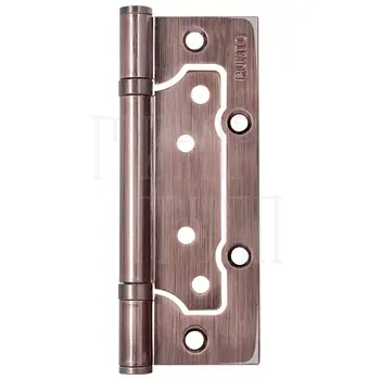 Петля Punto (Пунто) универсальная без врезки IN5200W (200-2B 125x25) медь