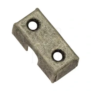 Ответная планка засовов Aldeghi 231 античное серебро