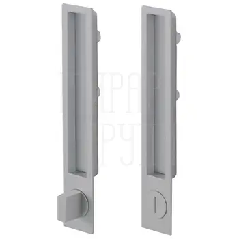 Ручка для раздвижных дверей Pamar MN 1096 Z с заверткой и шлицем с обр. ст. матовый хром