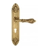 Дверная ручка Venezia "MONTE CRISTO" на планке PL90, французское золото (cyl)