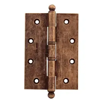 Петля дверная универсальная Melodia латунь 522A 126 мм античная бронза