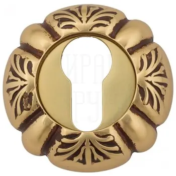 Накладка дверная под цилиндр Venezia CYL-1 D5 французское золото