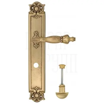 Дверная ручка Venezia 'OLIMPO' на планке PL97 французское золото (wc)