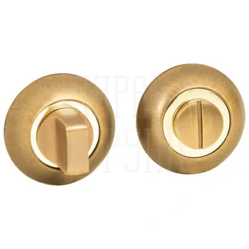 Ручка Fuaro (Фуаро) поворотная BK6 RM бронза + золото