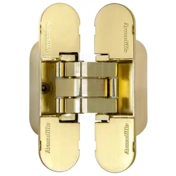 Петля скрытой установки с 3D-регулировкой Armadillo U3D4000 (9540UN3D) универсальная матовое золото