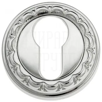 Накладка дверная под цилиндр Venezia CYL-1 D2 полированный хром
