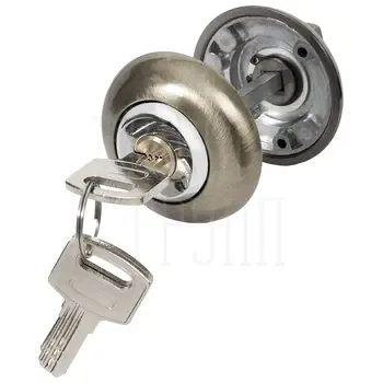 Ручка поворотная Ajax (Аякс) с фиксацией ключом BK6.FIX.JR