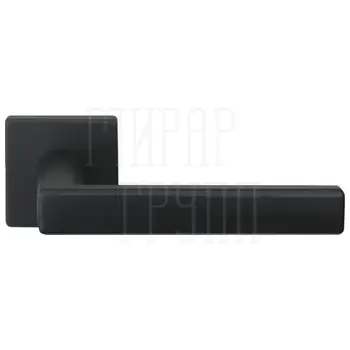 Дверная ручка Fratelli 'VIVO A' 8.7 на квадратной розетке черный